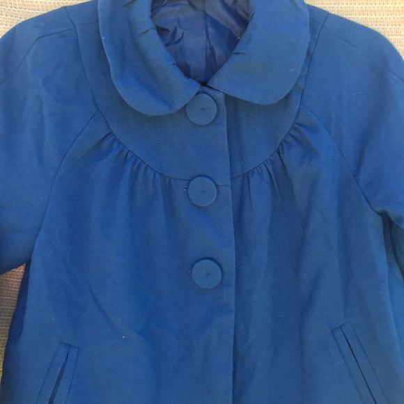 Cropped blue jacket - Picture 4 of 4